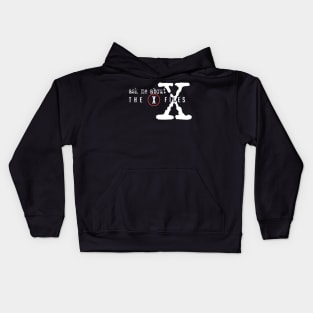 ask me about the X files Kids Hoodie